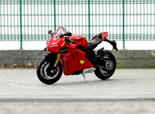 Load image into Gallery viewer, MINIGT 1:64 Red Panigale V4 Girl Figure Motorcycle Model Diecast Metal New Collection 682