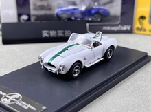 Load image into Gallery viewer, FW 1:64 White Shelby 427 COBRA Convertible Sports Model Diecast Metal Car New Collection