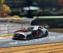 Load image into Gallery viewer, KILOworks 1:64 Black Silver GT3 EVO Racing Sports Model Diecast Metal Car New Collection
