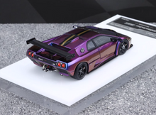 Load image into Gallery viewer, Fuelme 1:64 Purple Diablo GTR Racing Sports Model Diecast Resin Car New Collection