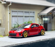 Load image into Gallery viewer, CM 1:64 Red Carbon BRZ Mk2 ZD8 Varis Sports Model Diecast Metal Car New Collection