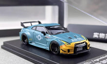 Load image into Gallery viewer, MC 1:64 Green LB GTR R35 35GT-RR Racing Sports Model Diecast Metal Car New Collection