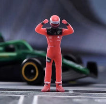 Load image into Gallery viewer, 1:64 Painted Figure Model Miniature Resin Diorama Toy Sand Racing Driver Racer