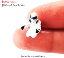 Load image into Gallery viewer, 1:64 Painted Figure Mini Model Miniature Resin Diorama Racing Toy Car Racer Red
