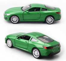 Load image into Gallery viewer, CCA 1:38 BMW M850i Coupe Racing Sports Model Toy Diecast Metal Car BN
