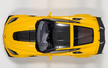 Load image into Gallery viewer, AUTOart 1:18 Yellow CORVETTE C7 ZR1 Racing Sports Model Diecast Metal Car