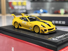 Load image into Gallery viewer, LS 1:64 Yellow #512 599XX EVO Sports Model Diecast Metal Car New Collection