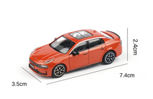 Load image into Gallery viewer, XCARTOYS 1:64 Red Lynk & Co 03 Sedan Sports Model Diecast Metal Car