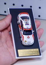 Load image into Gallery viewer, MK 1:64 APA White Galant VR-4 Rally Sedan Model Diecast Metal Car New Collection