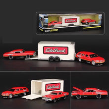 Load image into Gallery viewer, Maisto 1:64 2006 Magnum R/T Trailer 1969 Charger Haulers Model Diecast Car New
