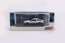 Load image into Gallery viewer, HJ 1:64 JDM White AE86 Trueno Engine Initial D Model Diecast Metal Car New