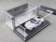 Load image into Gallery viewer, LT 1:64 White 812 Novitec N-Largo Racing Sports Model Diecast Metal Car New Collection