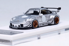 Load image into Gallery viewer, Fuelme 1:64 Silver Phantom RWB 993 Racing Sports Model Diecast Resin Car New