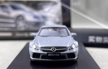 Load image into Gallery viewer, GUM 1:64 Gray SL65 AMG R230 Coupe Sports Model Diecast Metal Car New Collection