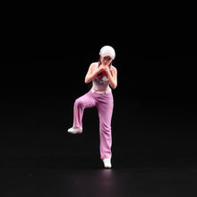 Load image into Gallery viewer, 1:64 Painted Figure Model Miniature Resin Diorama Sand Toy Beauty Girl Sexy Lady New