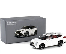 Load image into Gallery viewer, JKM 1:64 White Crown Kluger City SUV Hybrid Sports Model Metal Diecast Car New