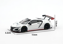Load image into Gallery viewer, Poprace 1:64 White NSX GT3 EVO22 Sports Model Diecast Metal Car New Collection