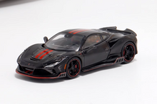 Load image into Gallery viewer, DCM 1:64 Black F8 Keyvany Racing Sports Model Diecast Metal Car New Collection
