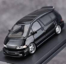 Load image into Gallery viewer, Mortal 1:64 Black Previa Mini Van MPV Sports Model Diecast Metal Car New Collection