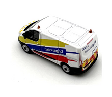 Load image into Gallery viewer, 1:76 National Grid Transporter Transit Van Model Diecast Metal Car New