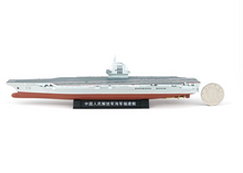 Load image into Gallery viewer, XCARTOYS 1:1500 Military Fujian Aircraft Carrier Model Diecast Metal New Collection