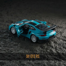 Load image into Gallery viewer, Bburago 1:64 Blue 911 GT2 RS Racing Sports Model Diecast Metal Car New Collection