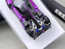 Load image into Gallery viewer, HKM 1:64 Purple Zonda 760 LH Super Racing Sports Model Diecast Metal Car New Collection