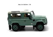 Load image into Gallery viewer, 1:76 Green Defender 90 SUV Off Road Classic Model Diecast Metal Car BN