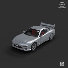 Load image into Gallery viewer, TM 1:64 JDM RX7 FD Racing Sports Model Classic Diecast Metal Car Box