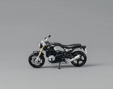 Load image into Gallery viewer, CM 1:64 Black R nineT Man Figure Sports Model Diecast Metal Motorcycle New