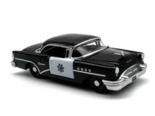 Load image into Gallery viewer, 1:87 1955 Century Patrol Police Classic Sedan Model Diecast Metal Car New