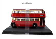 Load image into Gallery viewer, 1:76 Red Leland PD212 City Double Decker Bus Model Diecast Metal Car New Collection