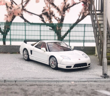 Load image into Gallery viewer, HJ 1:64 JDM White NSX-R NA2 DK Tsuchiya Sports Model Diecast Metal Car New
