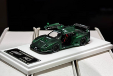 Load image into Gallery viewer, DK 1:64 HEC Green F40 LBWK Racing Sports Model Diecast Metal Car New Collection