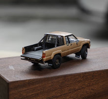 Load image into Gallery viewer, GCD 1:64 Yellow Hilux SR5 Xtra Cab Pickup Truck Model Diecast Metal Car New Collection
