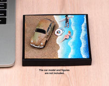 Load image into Gallery viewer, 1:64 Painted Car Model Base Miniature Diorama Road Sand Scenario Seaside Beach
