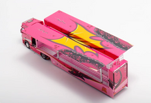 Load image into Gallery viewer, 1:64 Pink Scania S730 Enclosed Double Deck Truck Model Diecast Metal Car BN