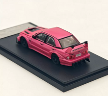 Load image into Gallery viewer, RM 1:64 Pink 190E W201 Sedan Widebody Sports Model Diecast Metal Car New Collection