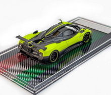 Load image into Gallery viewer, U2 1:64 Green Zonda 760LH Racing Sports Model Diecast Resin Car New Collection