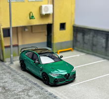 Load image into Gallery viewer, Tarmac 1:64 Green Giulia GTAm Racing Sports Model Diecast Metal Car New