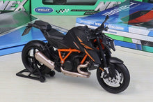 Load image into Gallery viewer, WELLY 1:12 Black KTM 1390 Super Duke R Motorcycle Bike Sports Model Diecast