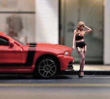 Load image into Gallery viewer, 1:64 Painted Unpainted Figure Model Miniature Resin Diorama Sand Lace Beauty