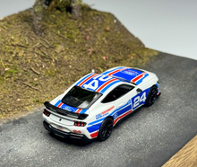 Load image into Gallery viewer, Minigt 1:64 White Mustang Dark Horse #24 Sports Model Diecast Metal Car New Collection
