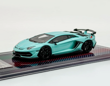 Load image into Gallery viewer, U2 1:64 Blue Novitec Aventador SVJ LP770 Sports Model Diecast Resin Car New Collection