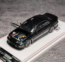 Load image into Gallery viewer, Model1 1:64 JDM Black Chaser JZX100 MK6 Sports Model Diecast Metal Car New Collection