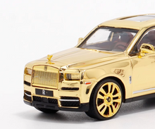 Load image into Gallery viewer, ING 1:64 Gold Cullinan Luxury SUV Sports Model Diecast Metal Car New Collection