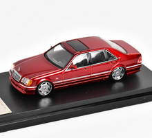 Load image into Gallery viewer, SW 1:64 Red S600 W140 VIP Sedan Sports Model Diecast Metal Car New