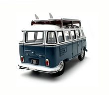 Load image into Gallery viewer, 1:76 Blue VW T1 Samba Camper Mini Van Sports Model Diecast Metal Car New Collection