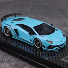 Load image into Gallery viewer, RW 1:64 Blue LP740S Aventador S Hard Top Sports Model Diecast Resin Car New Collection