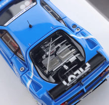 Load image into Gallery viewer, MY64 1:64 Blue #34 F40 LM Classic Racing Sports Model Diecast Resin Car New Collection